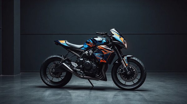 Transform your motorcycle's look with stylish graphic kits